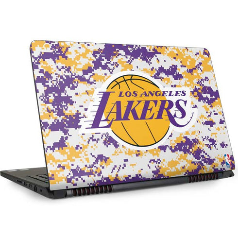 NBA Los Angeles Lakers Digi Camo Dell Inspiron Skin